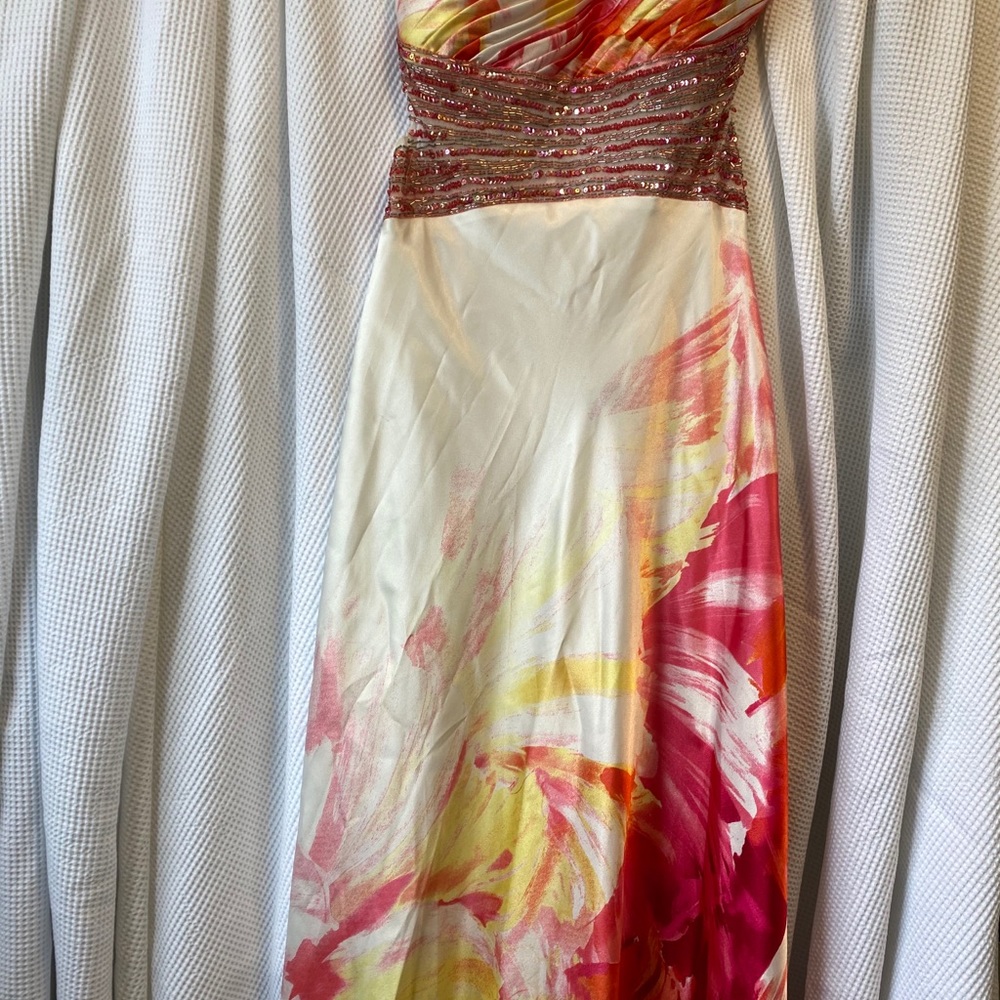 One Shoulder Prom Dress - Picture 3 of 16